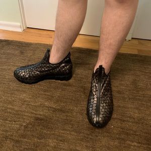 Andia Fora slip-on sneaker ankl boots SOFT leather